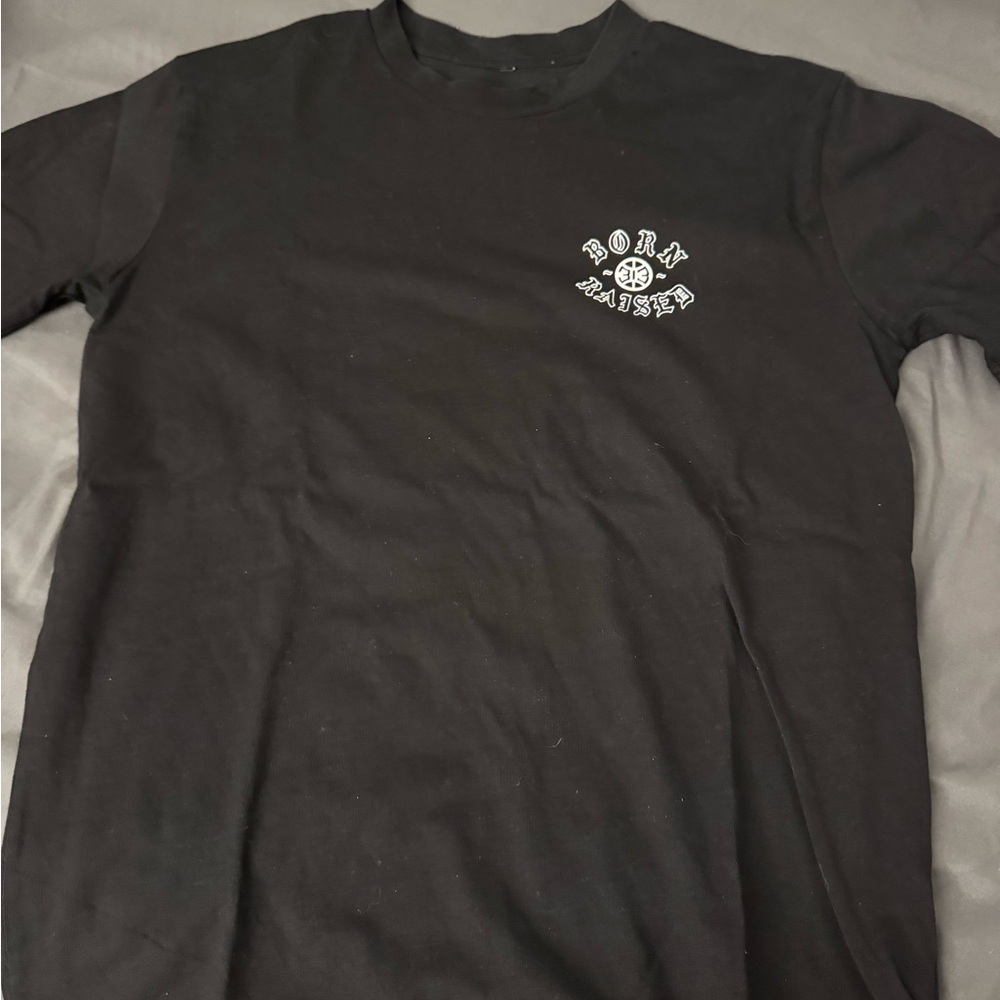 BORN X RAISED Black Short Sleeve Tee T shirt